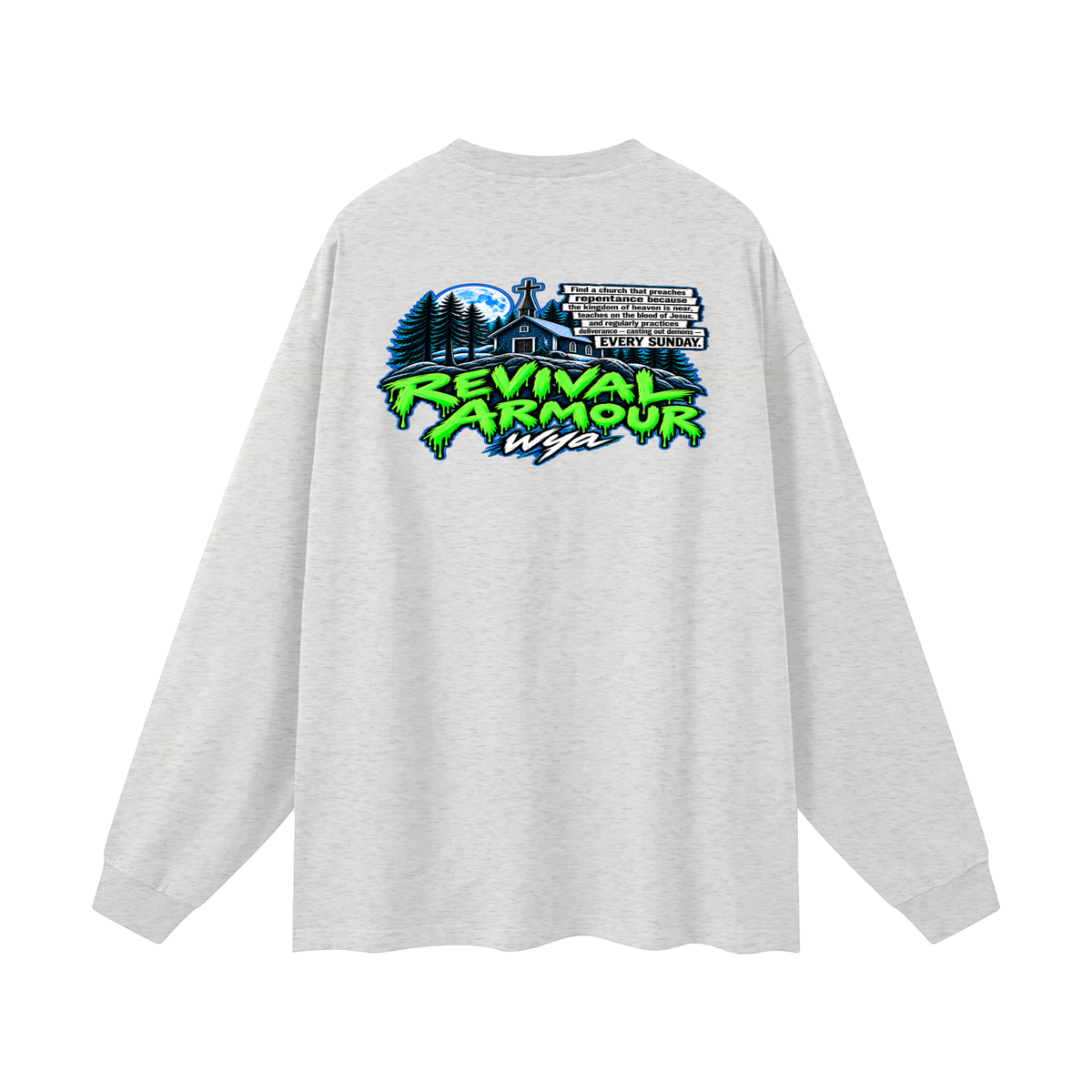 REVIVAL ARMOUR wya Long Sleeve T-Shirt