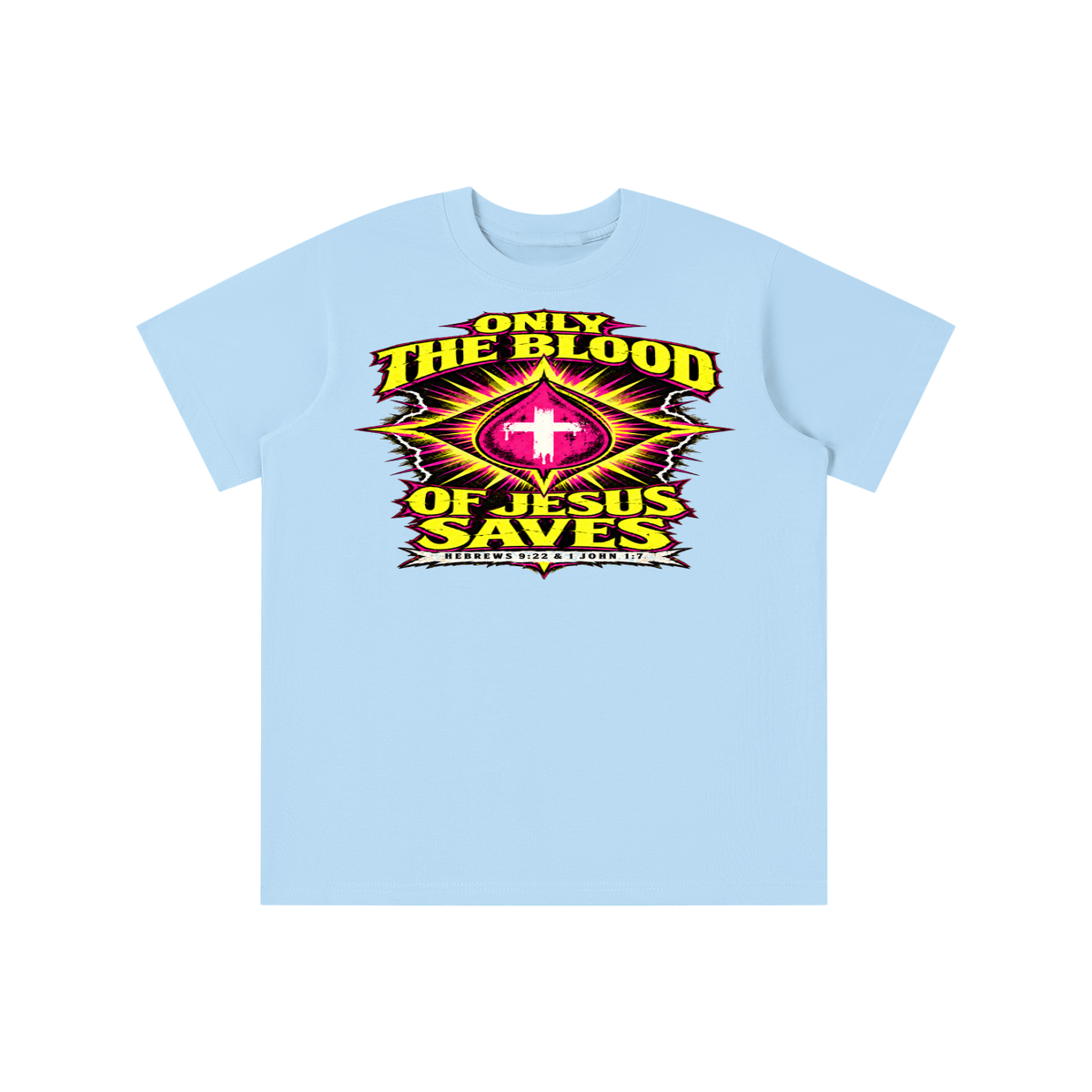 Only the blood of Jesus saves youth T-shirt