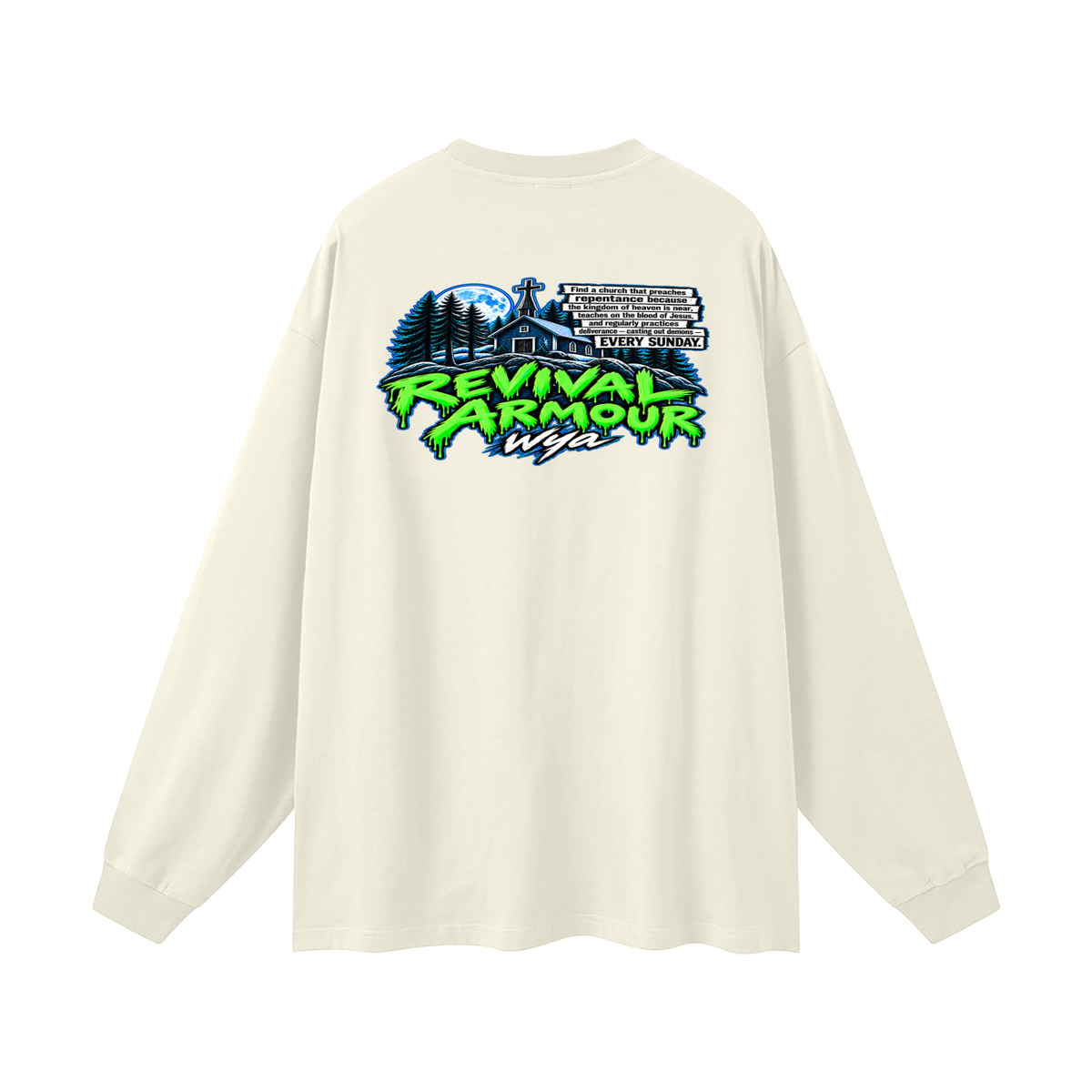 REVIVAL ARMOUR wya Long Sleeve T-Shirt