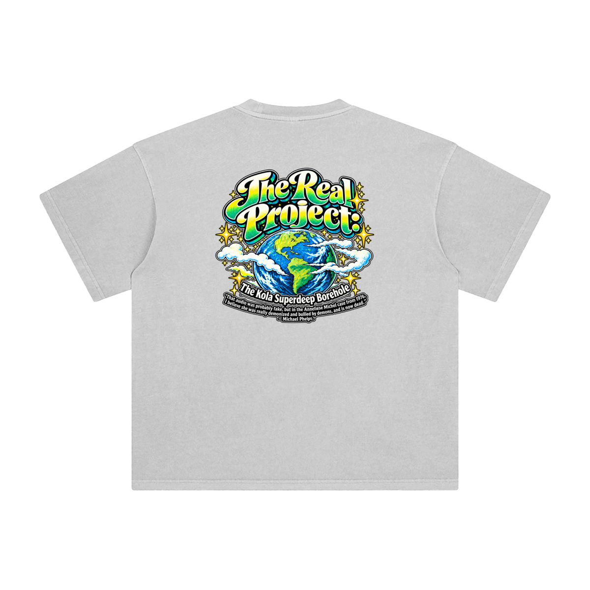 REDEEMED BY THE OF JESUS ACCORDING TO EPHESIANS 1:7 THE REAL PROJECT: THE KOLA SUPERDEEP BOREHOLE T-Shirt
