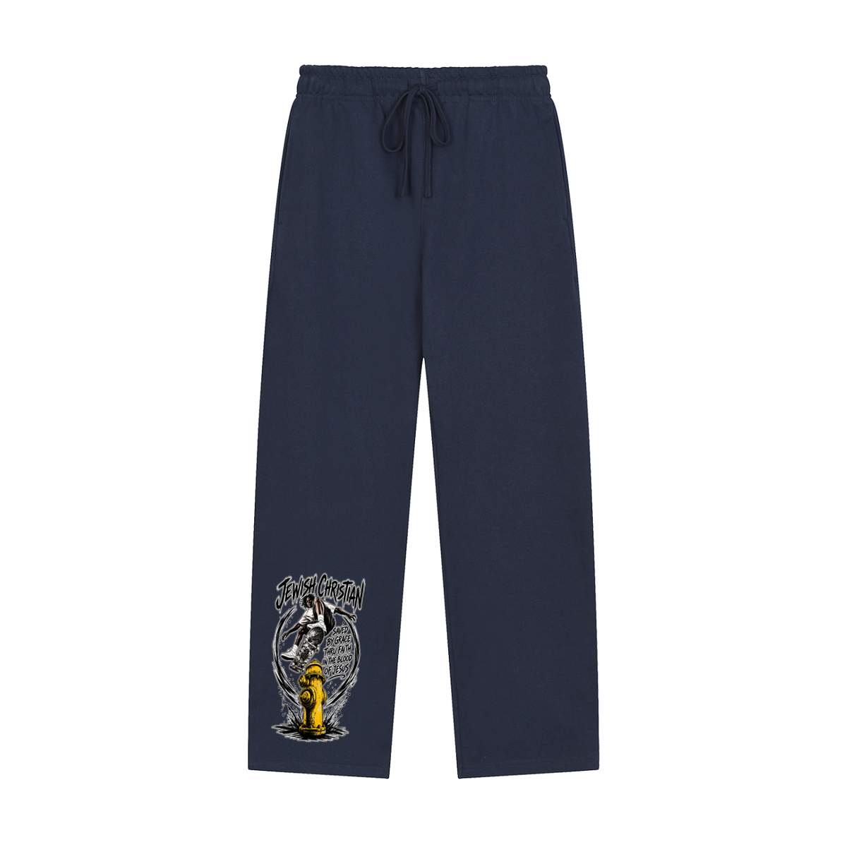 JEWISH CHRISTIAN SAVED BY GRACE THRU FAITH IN THE BLOOD OF JESUS Sweatpants
