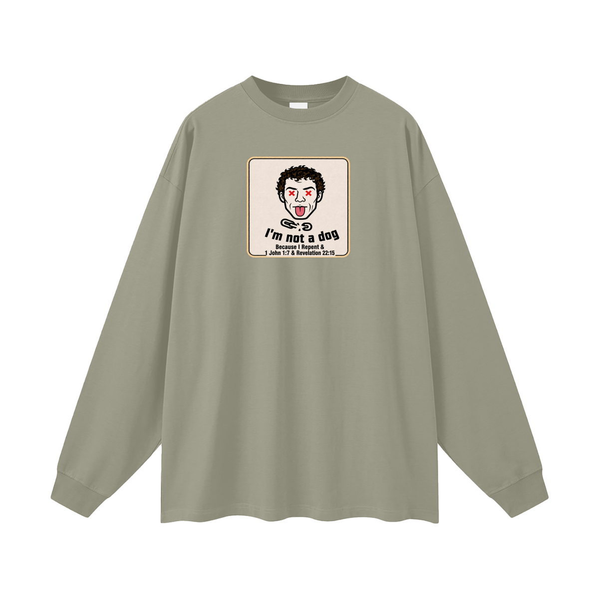 Oversized Unisex Long Sleeve T-Shirt
