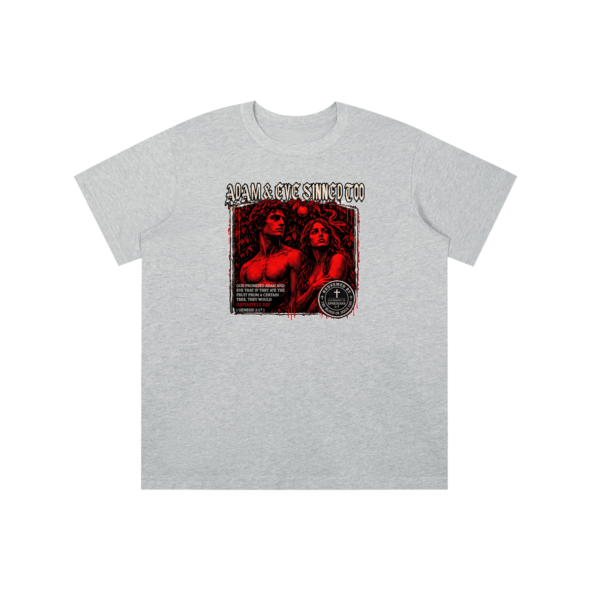 ADAM & EVE SINNED TOO youth T-shirt