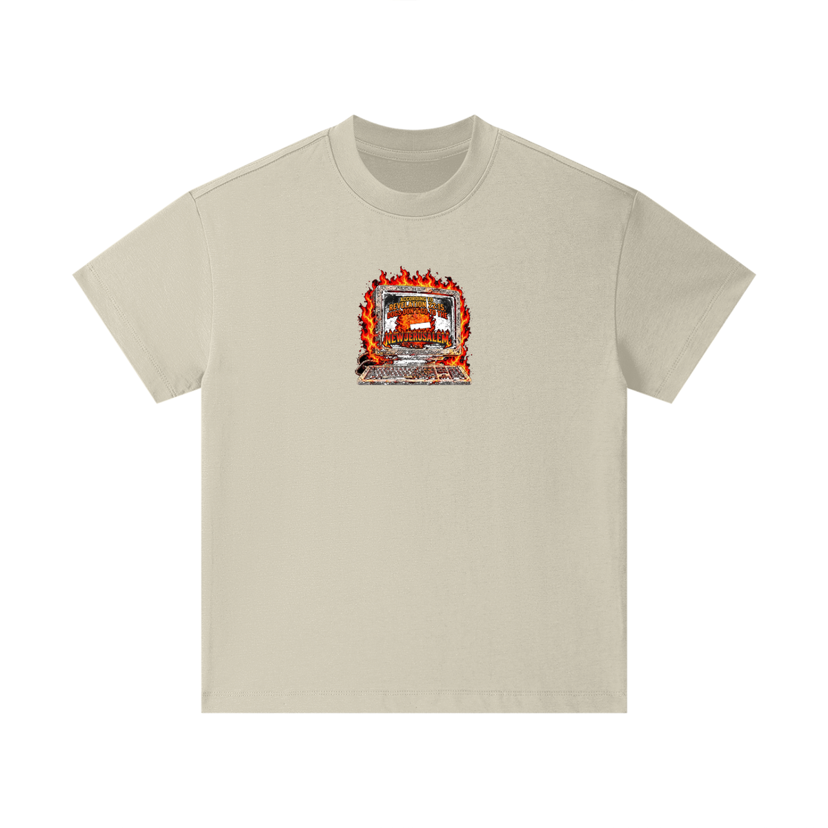 ACCORDING TO REVELATION 22:15, DOGS DON'T GO TO THE NEW JERUSALEM Kids T-Shirt