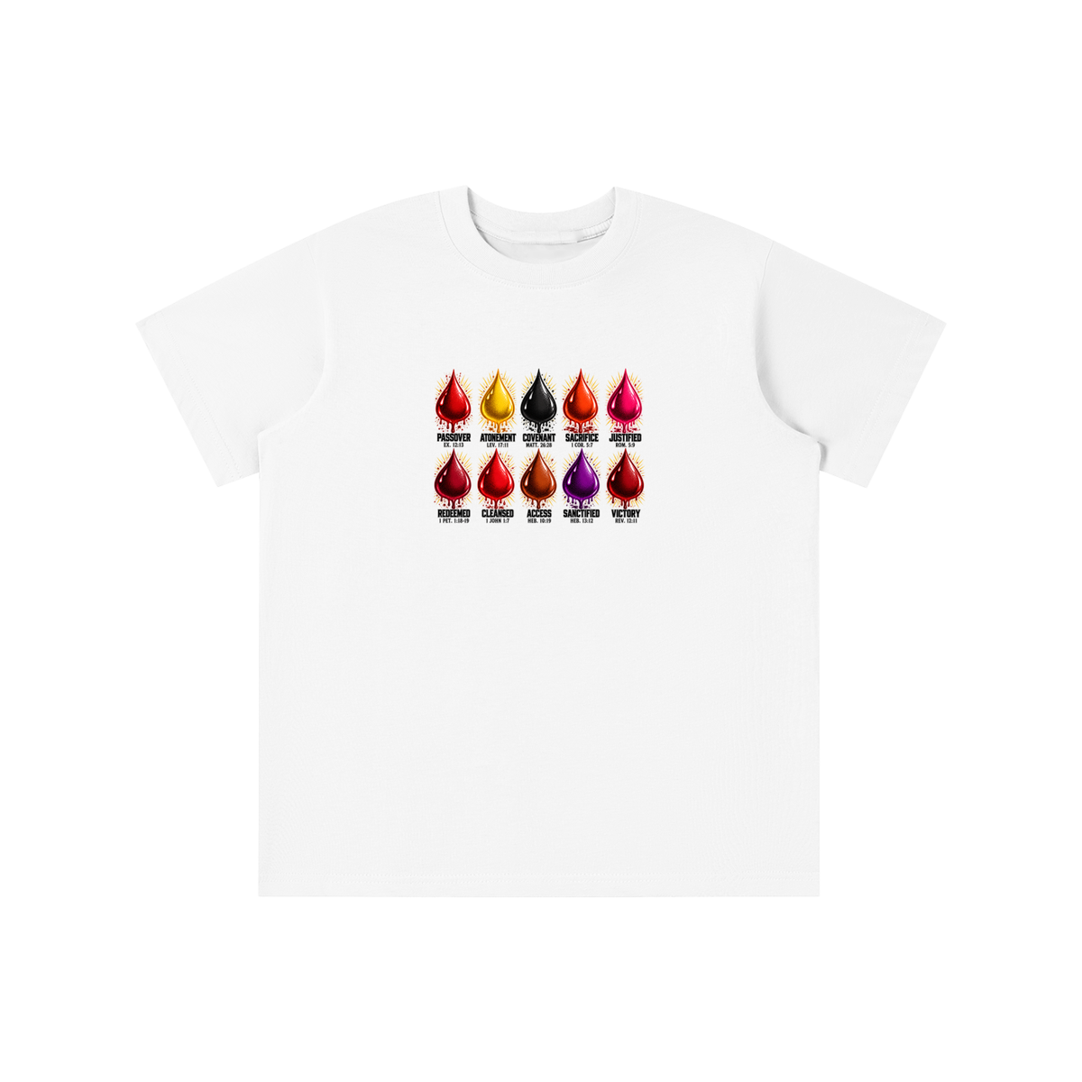 10 BLOOD LOGOS youth T-shirt