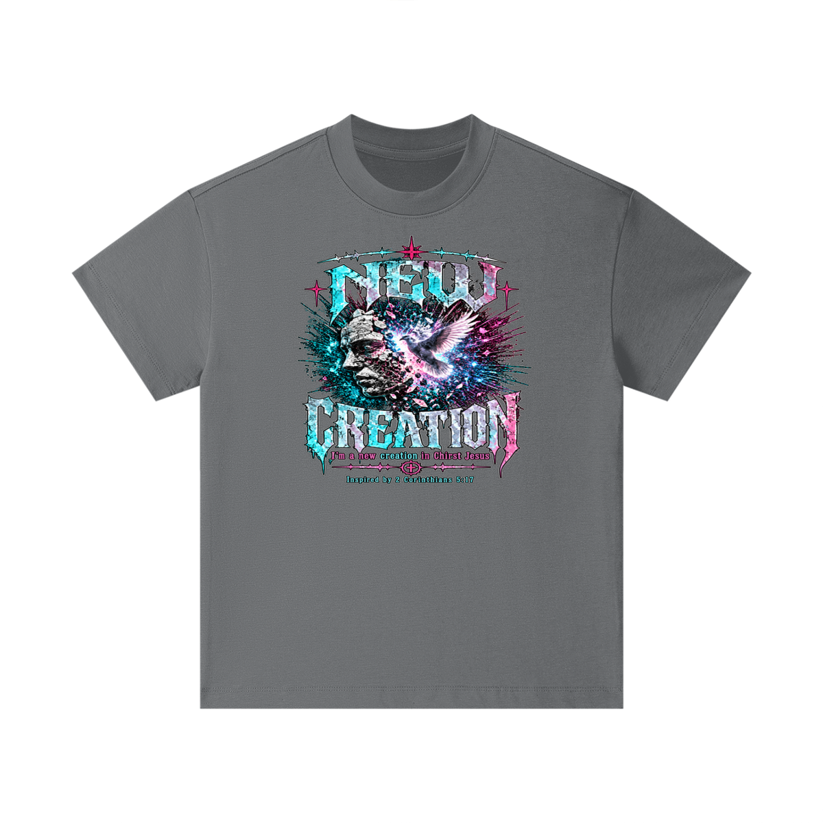 NEW CREATION I'm a new creation in Chirst Jesus Inspired by 2 Corinthians 5:17 Kids T-Shirt
