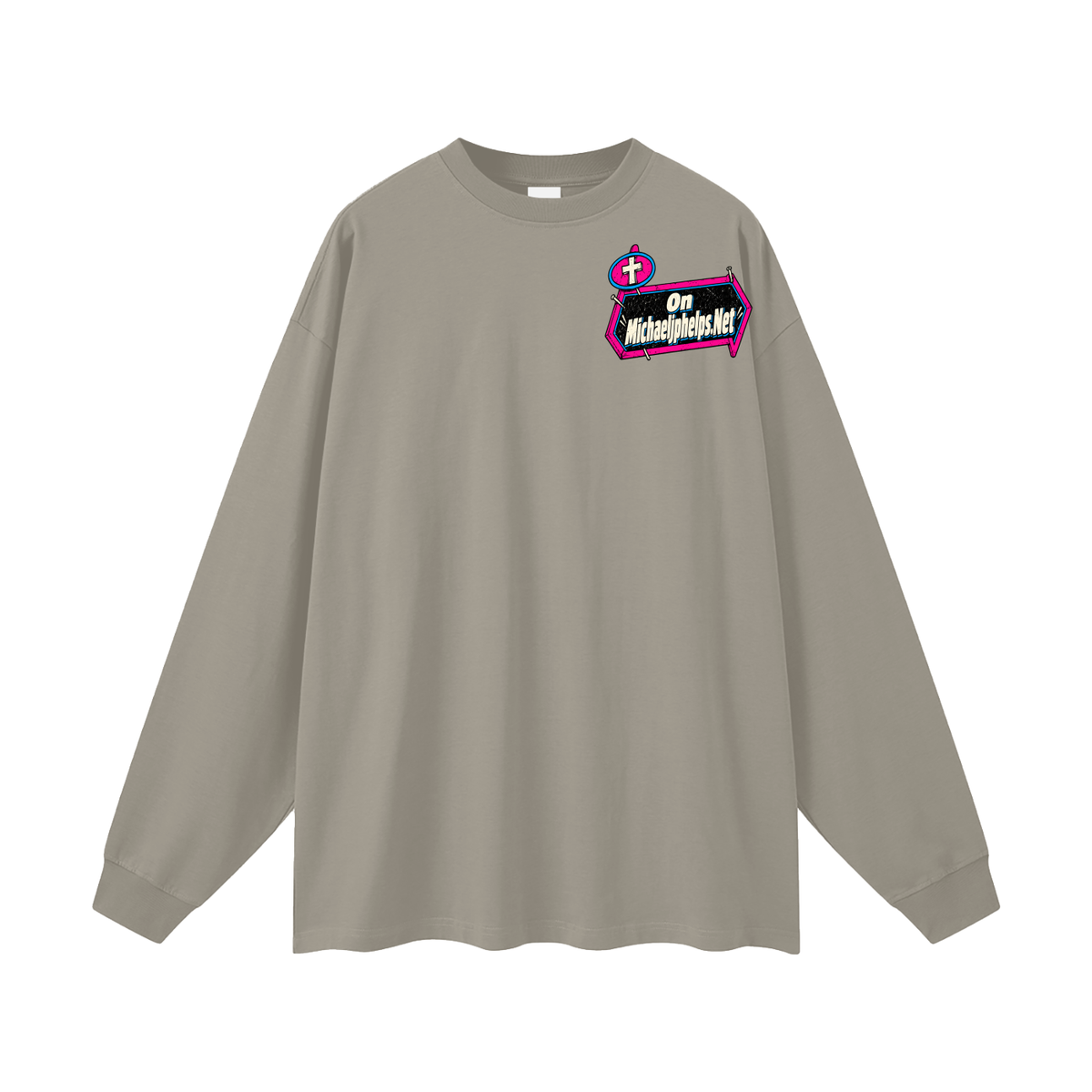 Cast out demons in the name of Jesus on Michaeljphelps.Net Long Sleeve T-Shirt
