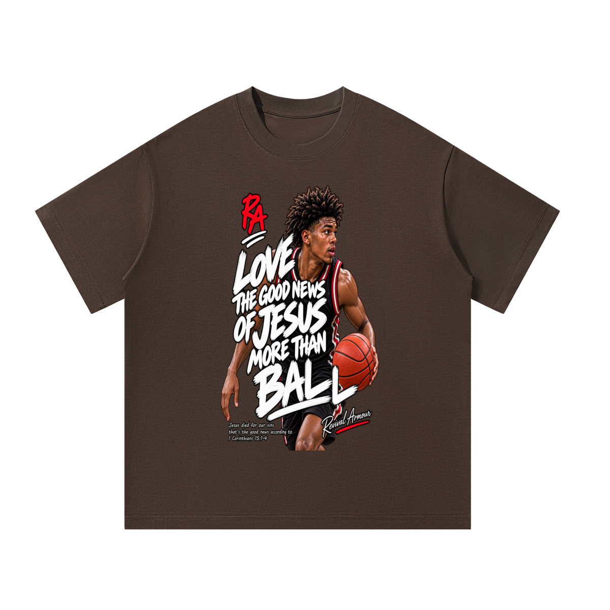 LOVE THE GOOD NEWS OF JESUS MORE THAN BALL T-Shirt