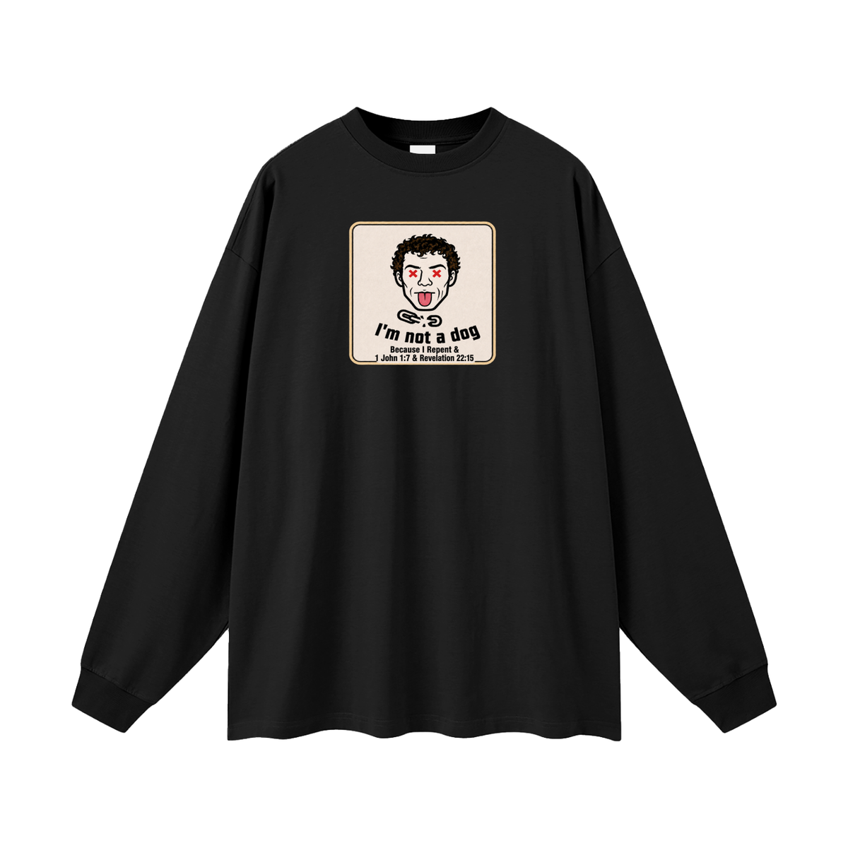 Oversized Unisex Long Sleeve T-Shirt