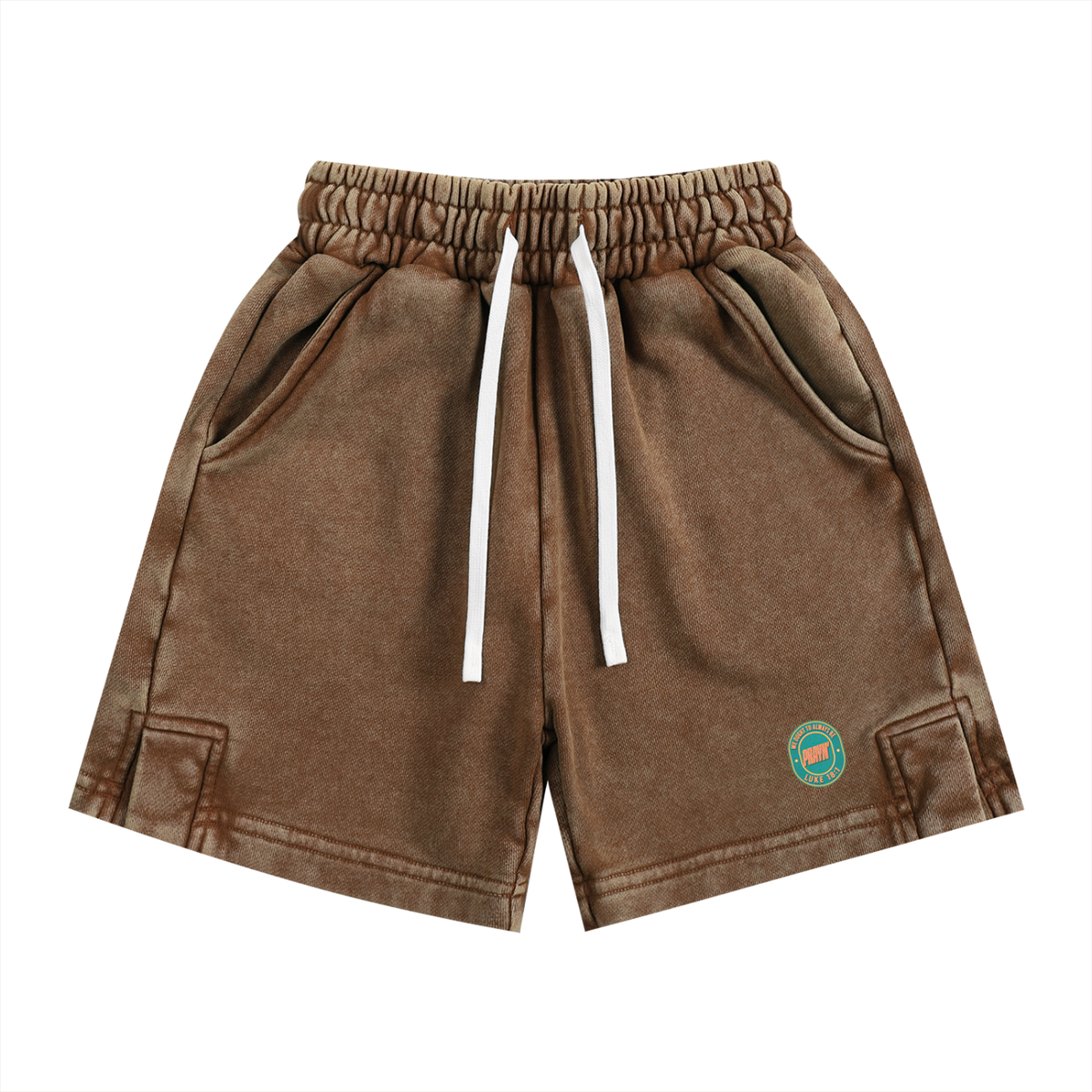 WE OUGHT TO ALWAYS BE PRAYIN' LUKE 18:1 Kids' Shorts