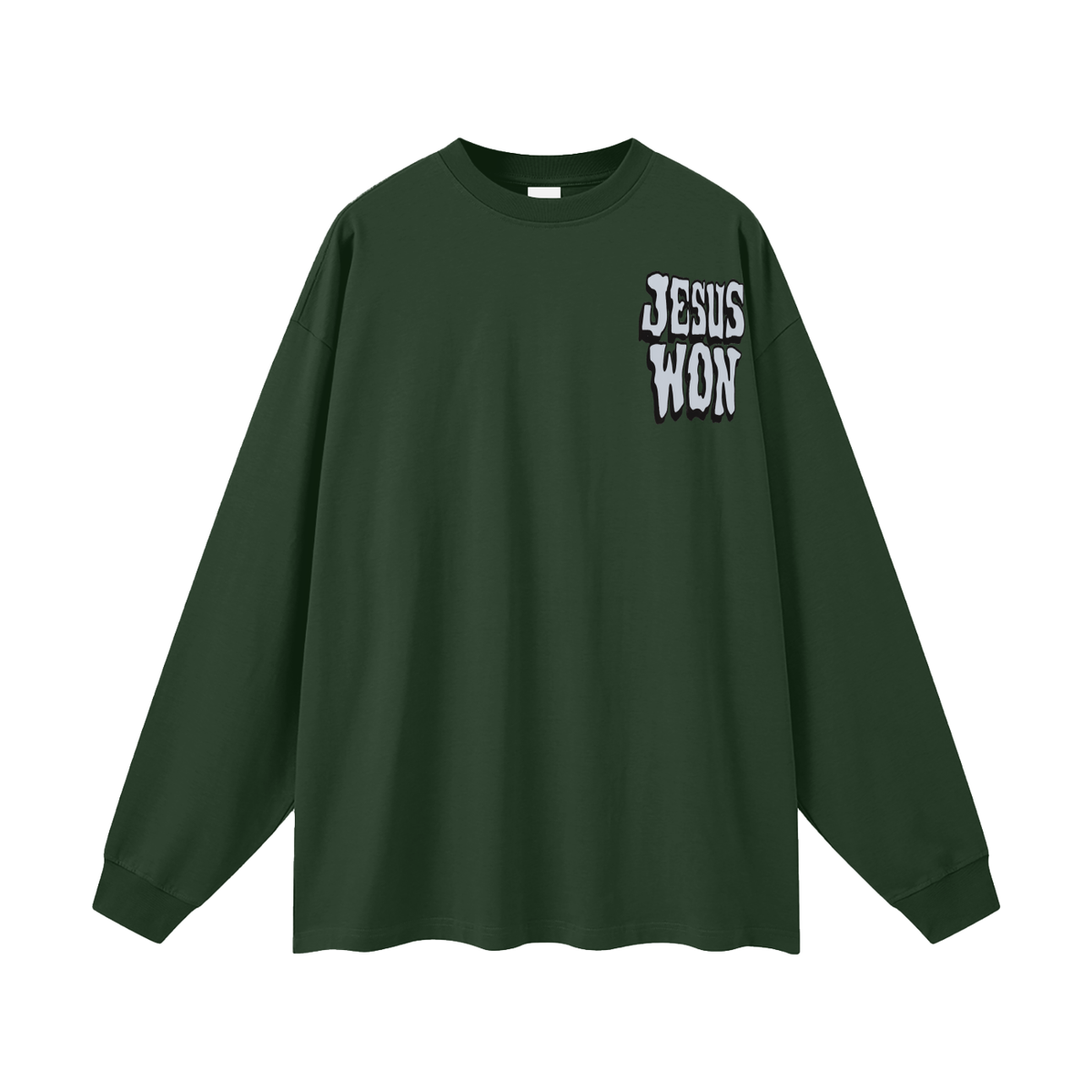 GOOD NEWS JESUS WON Long Sleeve T-Shirt