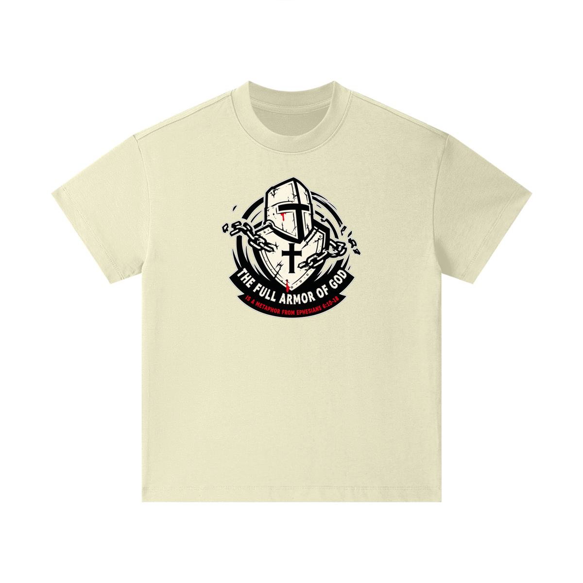 THE FULL ARMOR OF GOD IS A METAPHOR FROM EPHESIANS 6:10-18 Kids T-Shirt