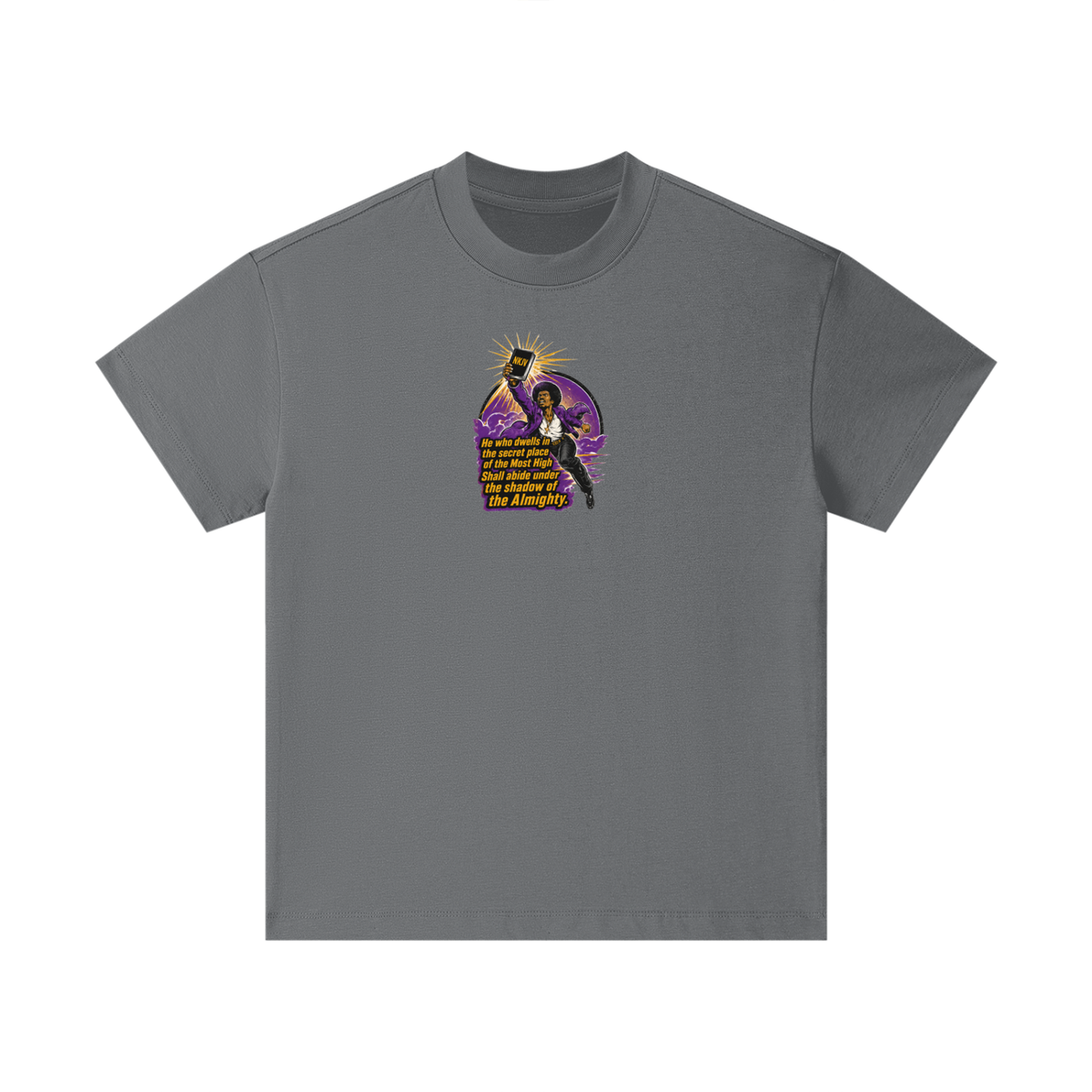 NKJV Psalms 91:1 Kids T-Shirt