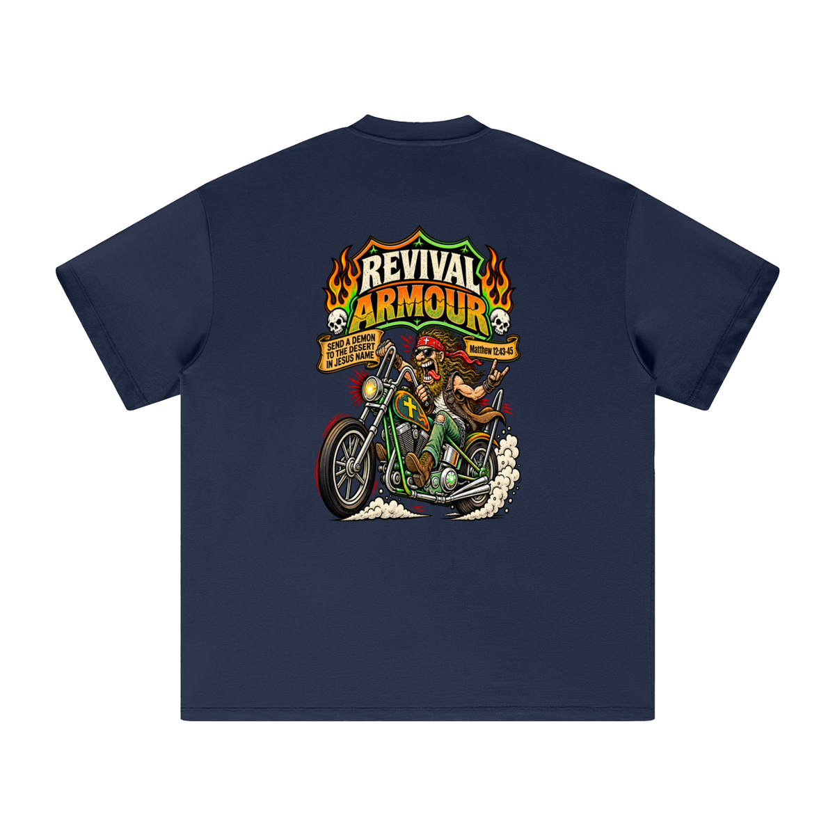 REVIVAL ARMOUR SEND A DEMON TO THE DESERT IN JESUS NAME [MATTHEW 12:43-45] T-Shirt