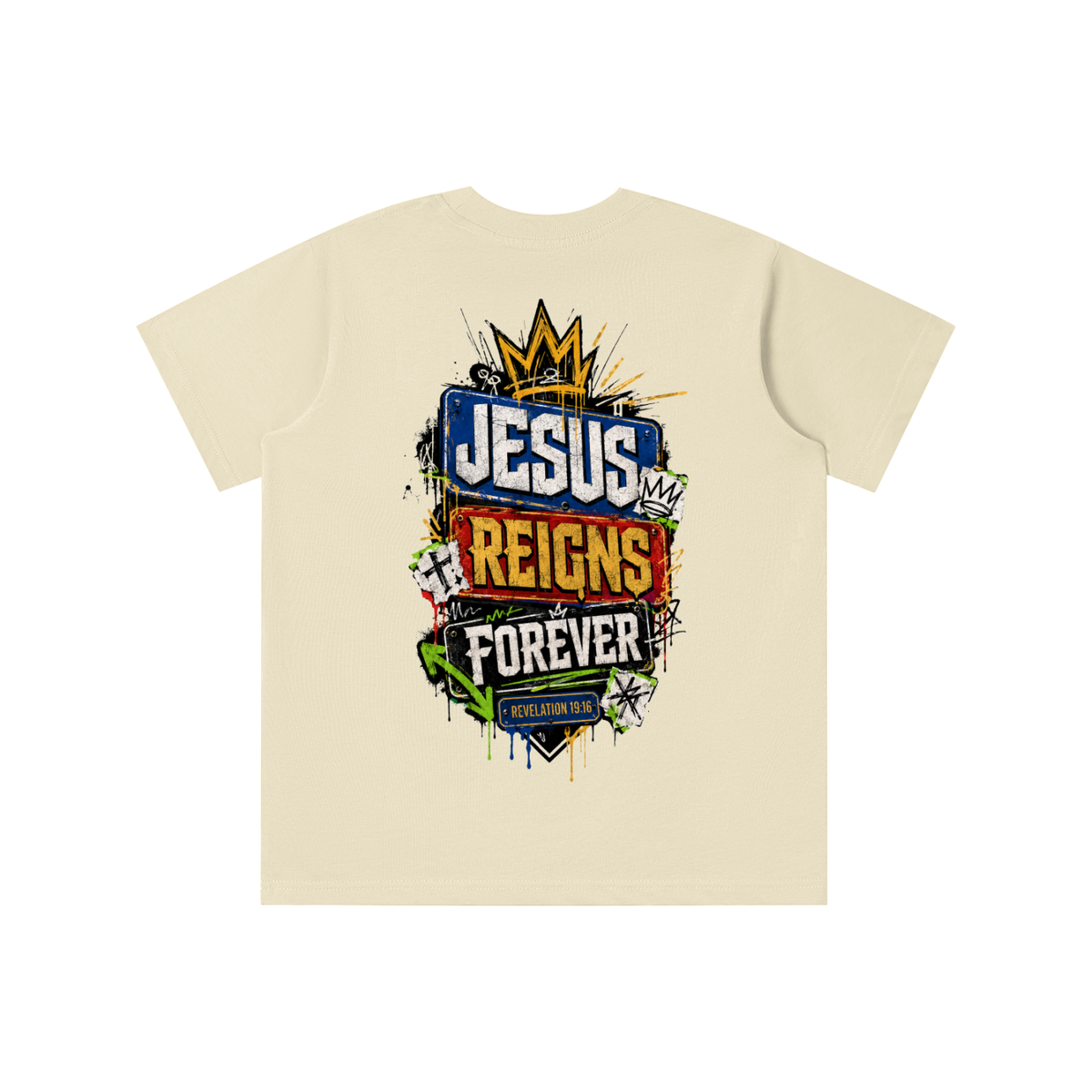 Jesus Reigns Forever youth T-shirt