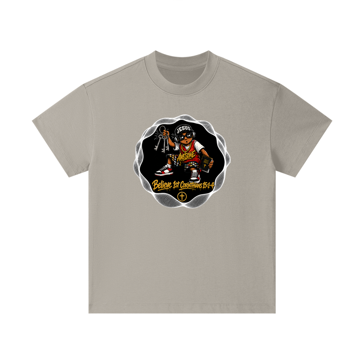 Jesus awesome Kids' T-Shirt