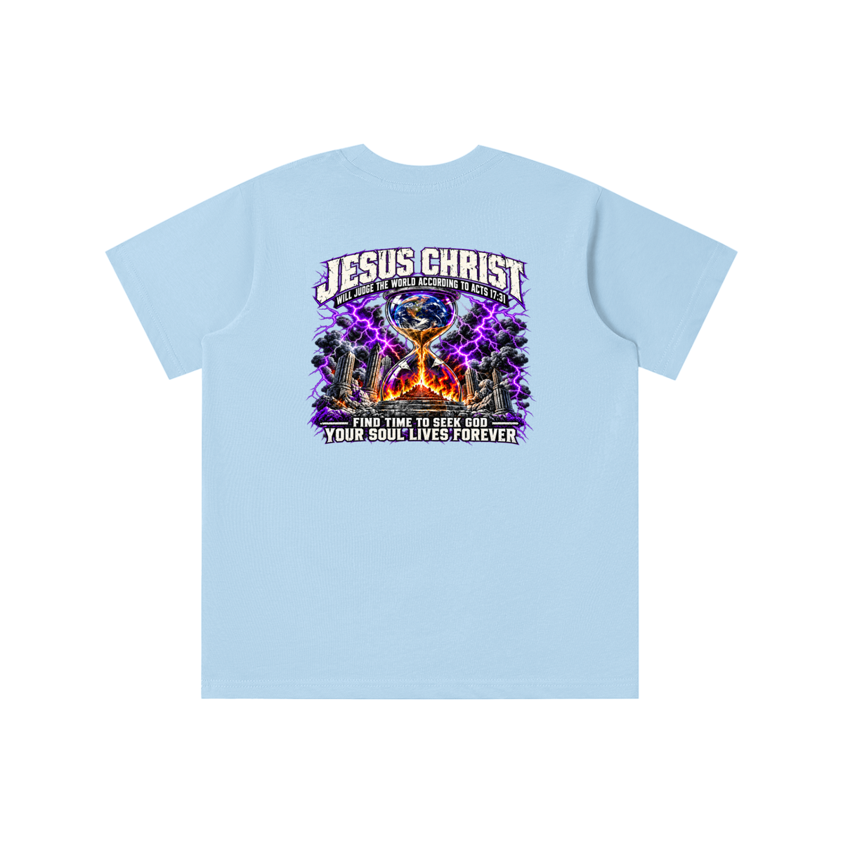 THE STRUGGLE IS REAL BUT SO IS JESUS - INSPIRED BY 1 PETER 5:10 - youth T-shirt