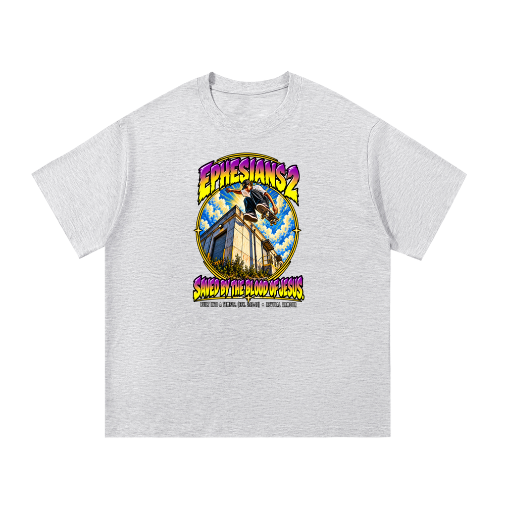 EPHESIANS 2 SAVED BY THE BLOOD OF JESUS BUILT INTO A TEMPLE. (EPH. 2:13-22) T-Shirt