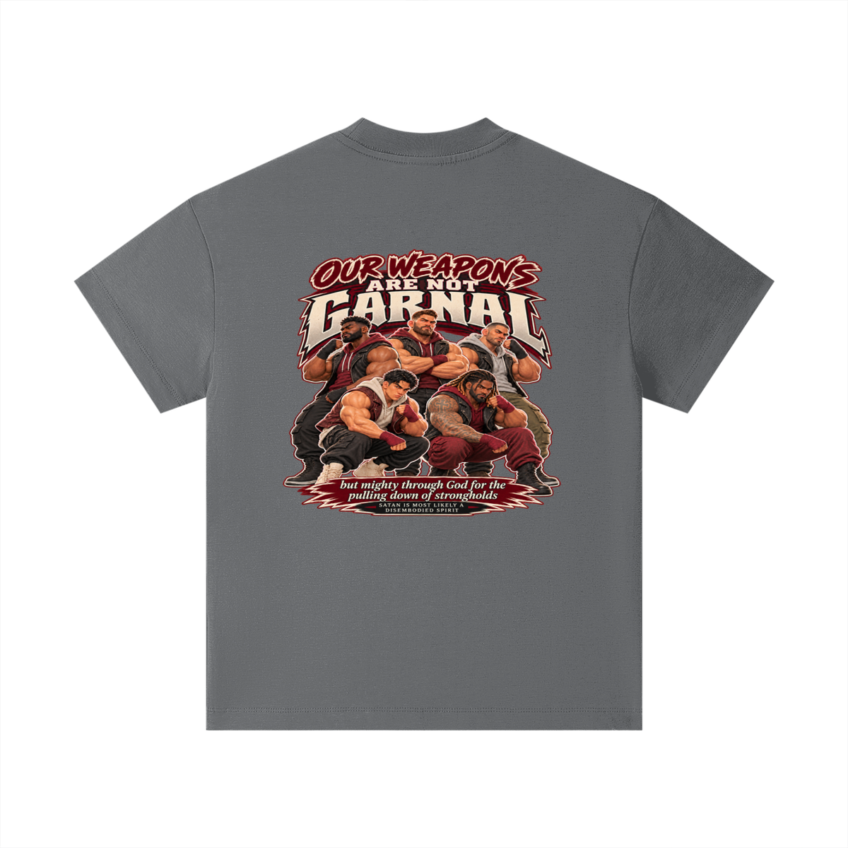 HUMANS ARE STUPID (Jeremiah 4:22) OUR WEAPONS ARE NOT CARNAL but mighty through God for the pulling down of strongholds SATAN IS MOST LIKELY A DISEMBODIED SPIRIT Kids T-Shirt