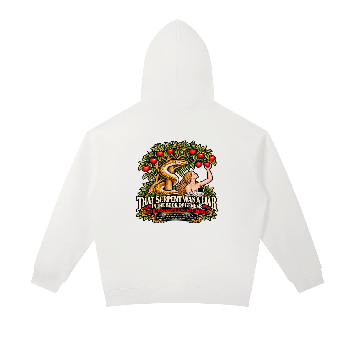 REVIVAL ARMOUR THAT SERENT WAS A LIAR IN THE BOOK OF GENESIS AND HEAVEN AND HELL ARE REAL PLACES I PROMISE THESE ARE STORIES OF HEAVEN AND HELL BEING REAL PLACES ON THE INTERNET Hoodie