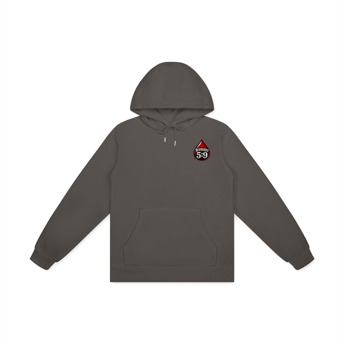Romans 5:9 blood emoji Hoodie