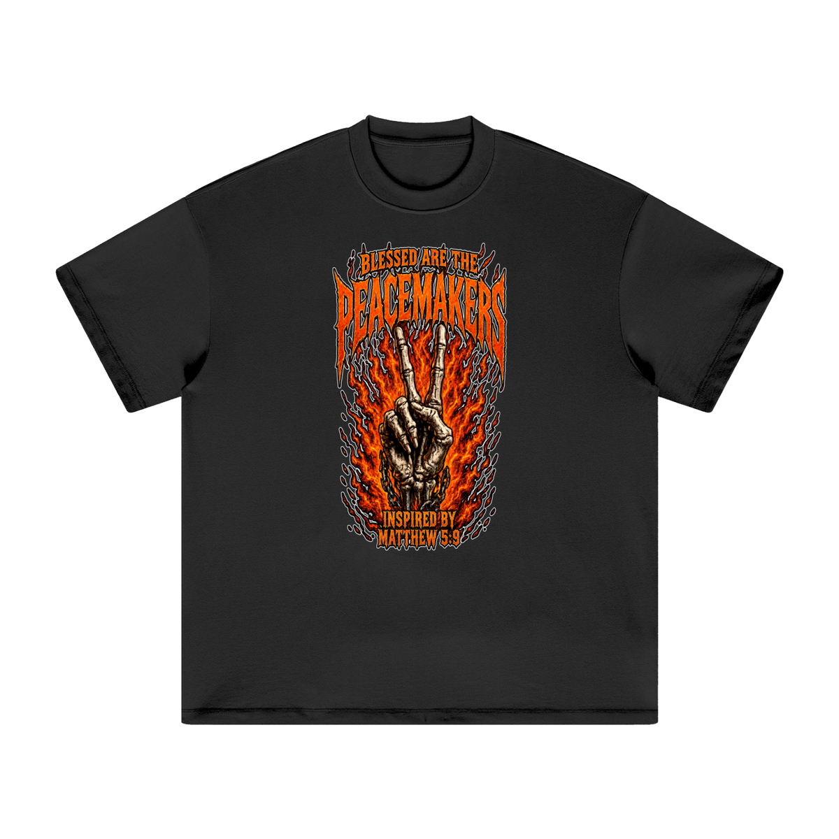 BLESSED ARE THE PEACEMAKERS INSPIRED BY MATTHEW 5:9 T-Shirt