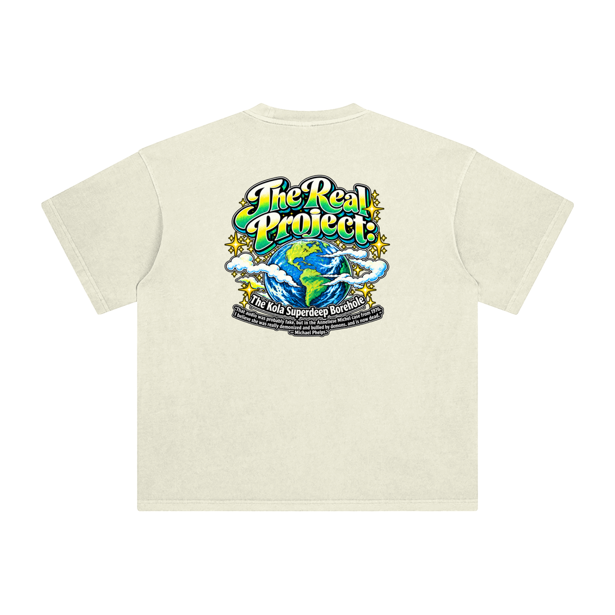 REDEEMED BY THE OF JESUS ACCORDING TO EPHESIANS 1:7 THE REAL PROJECT: THE KOLA SUPERDEEP BOREHOLE T-Shirt