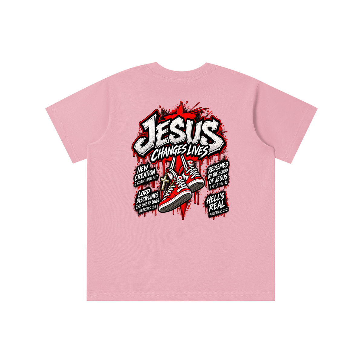 JESUS CHANGES LIVES youth T-shirt