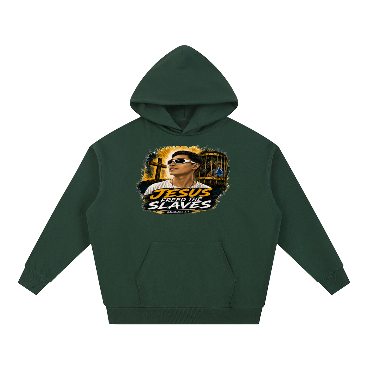 Jesus freed the slaves Hoodie