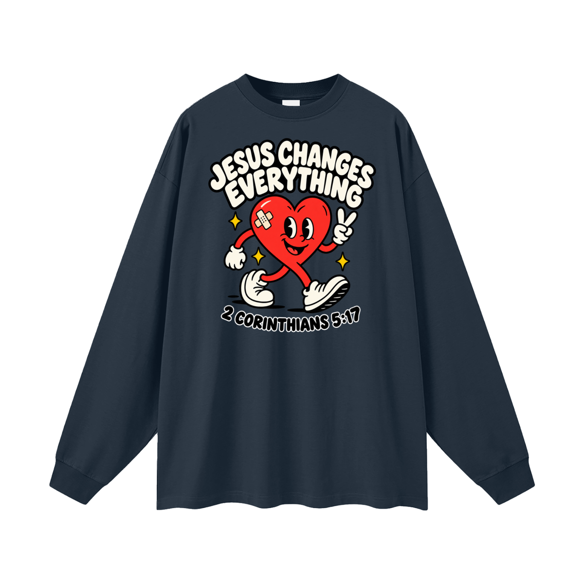 JESUS CHANGES EVERYTHING Long Sleeve T-Shirt