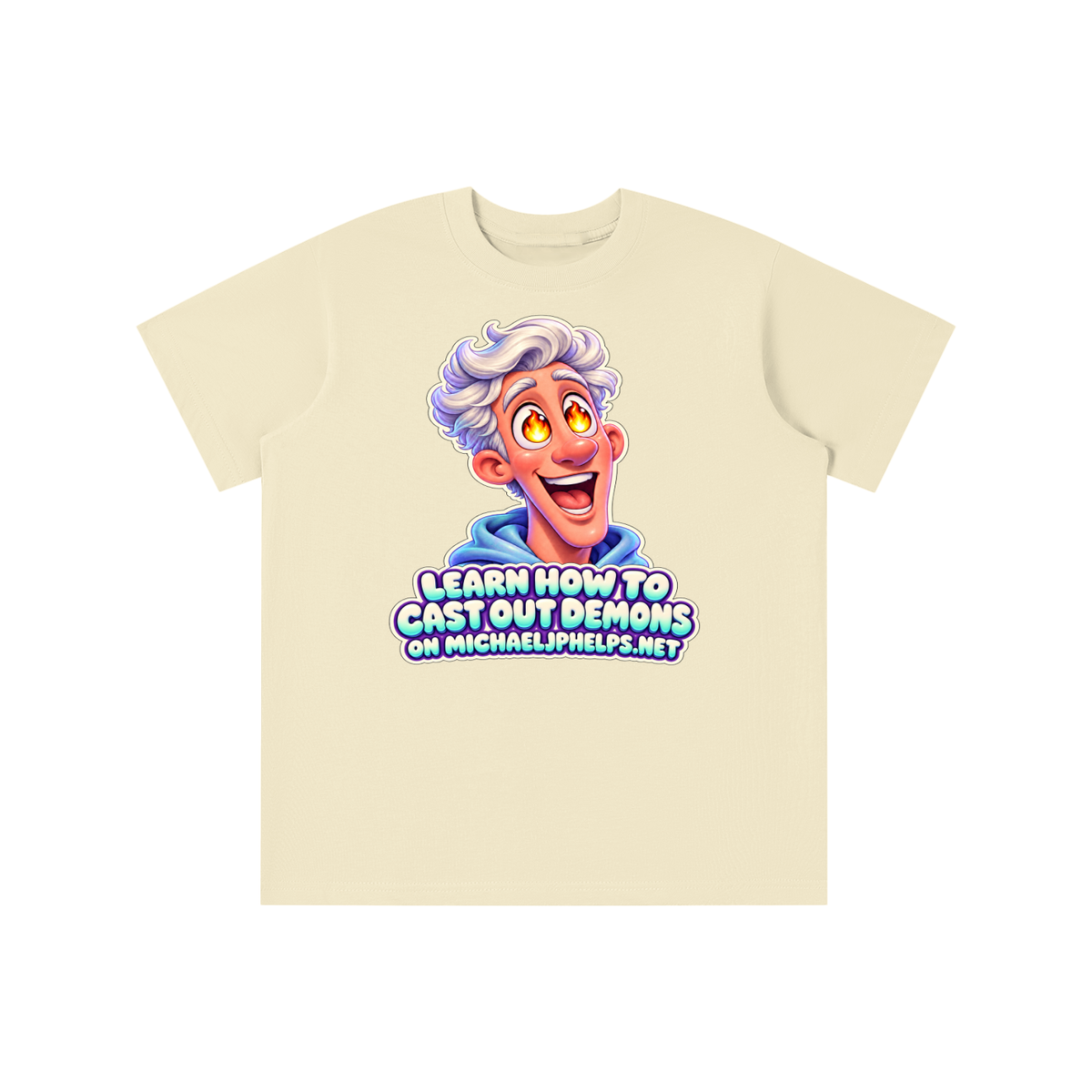 LEARN HOW TO CAST OUT DEMONS ON MICHAELJPHELPS.NET youth T-shirt