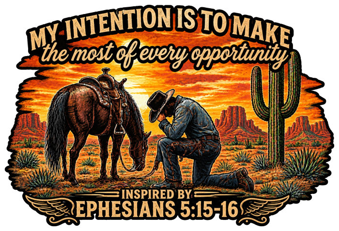 MY INTENTION IS TO MAKE THE MOST OF EVERY OPPORTUNITY INSPIRED BY EPHESIANS 5:15-16 Hoodie