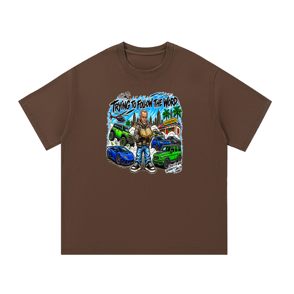 TRYING TO FOLLOW THE WORD T-Shirt