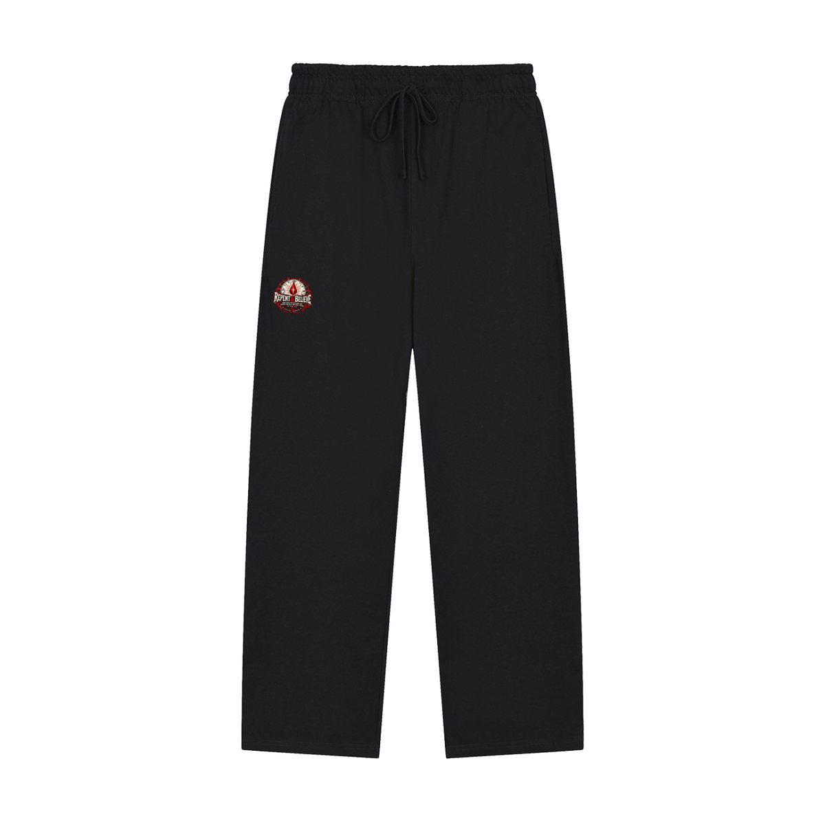 REPENT & BELIEVE JESUS DIED FOR OUR SINS AND HEAVEN AND HELL ARE REAL PLACES MATTHEW 10:28 (THAT'S NOT A quote) Sweatpants