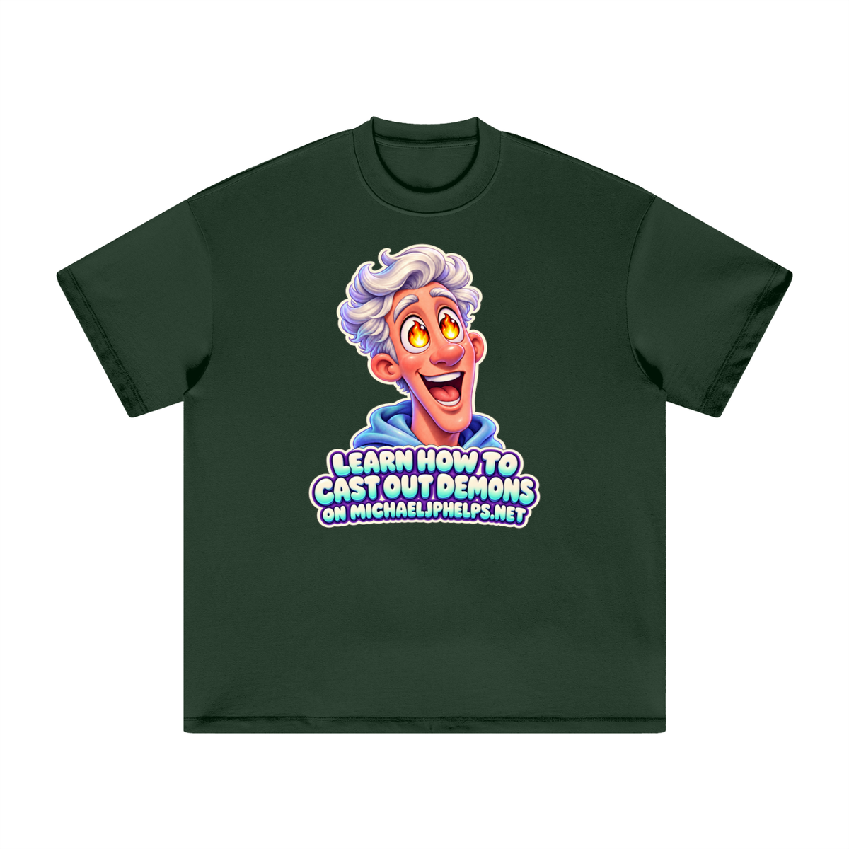 LEARN HOW TO CAST OUT DEMONS ON MICHAELJPHELPS.NET T-Shirt