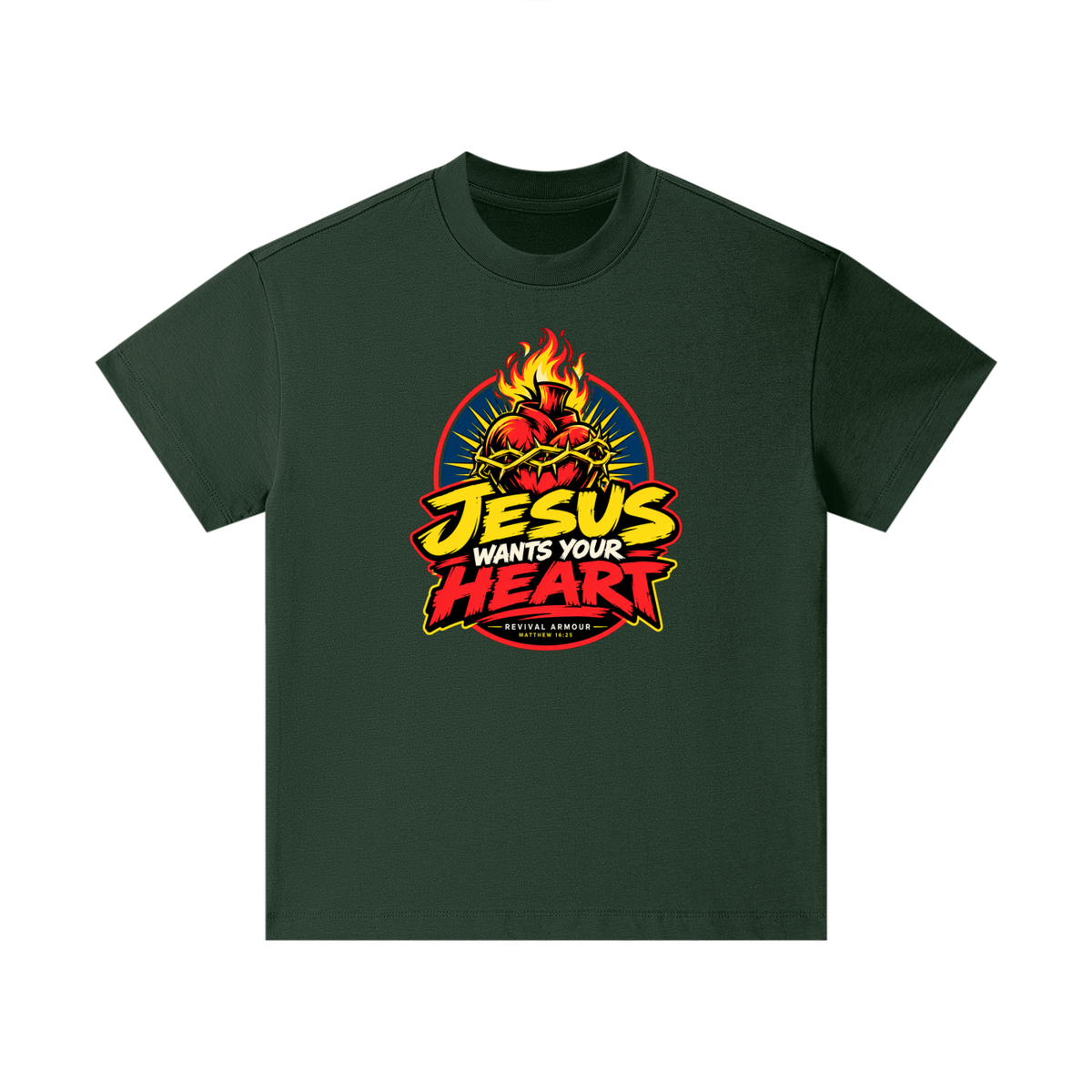 JESUS WANTS YOUR HEART - REVIVAL ARMOUR - Kids T-Shirt