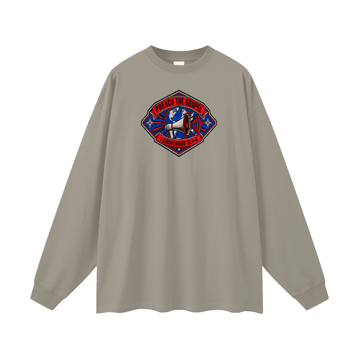 PREACH THE GOSPEL Long Sleeve T-Shirt