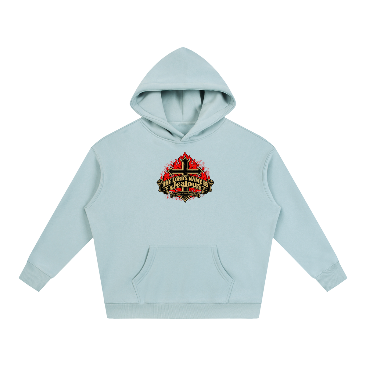 THE LORD'S NAME IS Jealous The phrase is from Exodus 34:14 Hoodie
