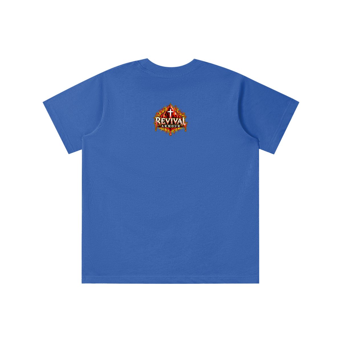 THE WEAPONS OF OUR WARFARE ARE NOT CARNAL BUT MIGHTY THROUGH GOD TO THE PULLING DOWN OF STRONG HOLDS youth T-shirt