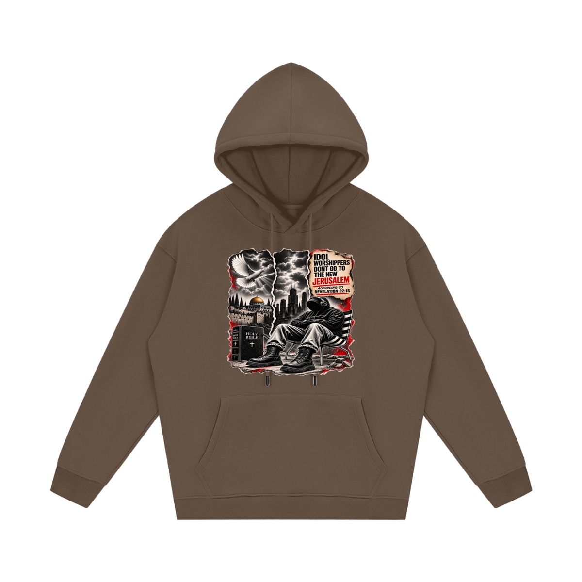 Streetwear Unisex Fleece Hoodie