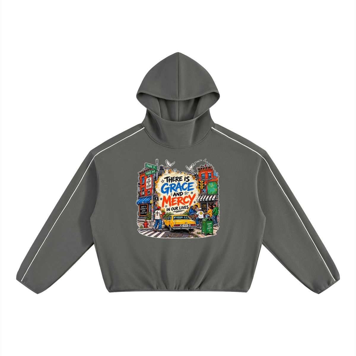 THERE IS GRACE AND MERCY IN OUR LIVES THANK YOU JESUS Hoodie
