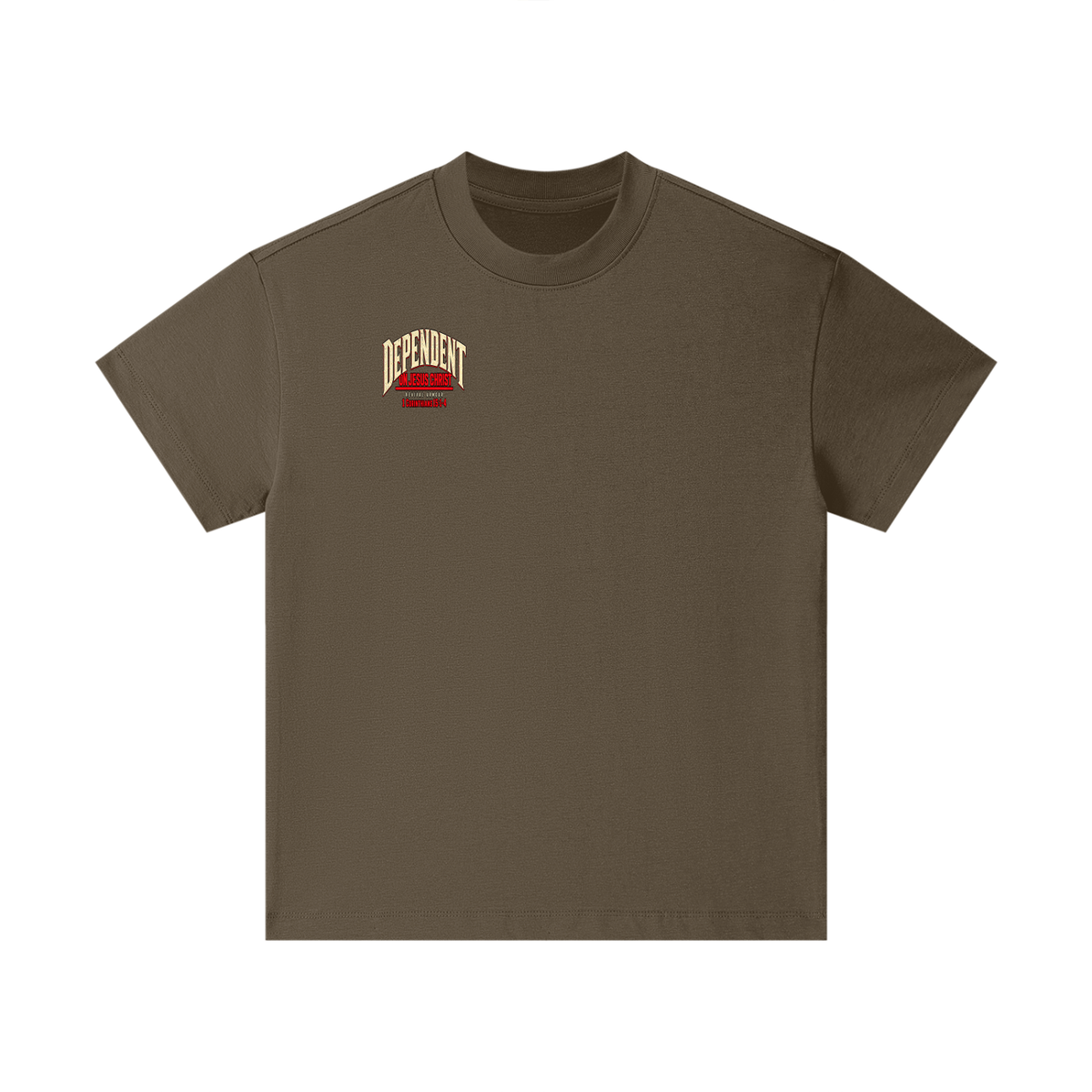 DEPENDANT ON JESUS CHRIST Kids T-Shirt