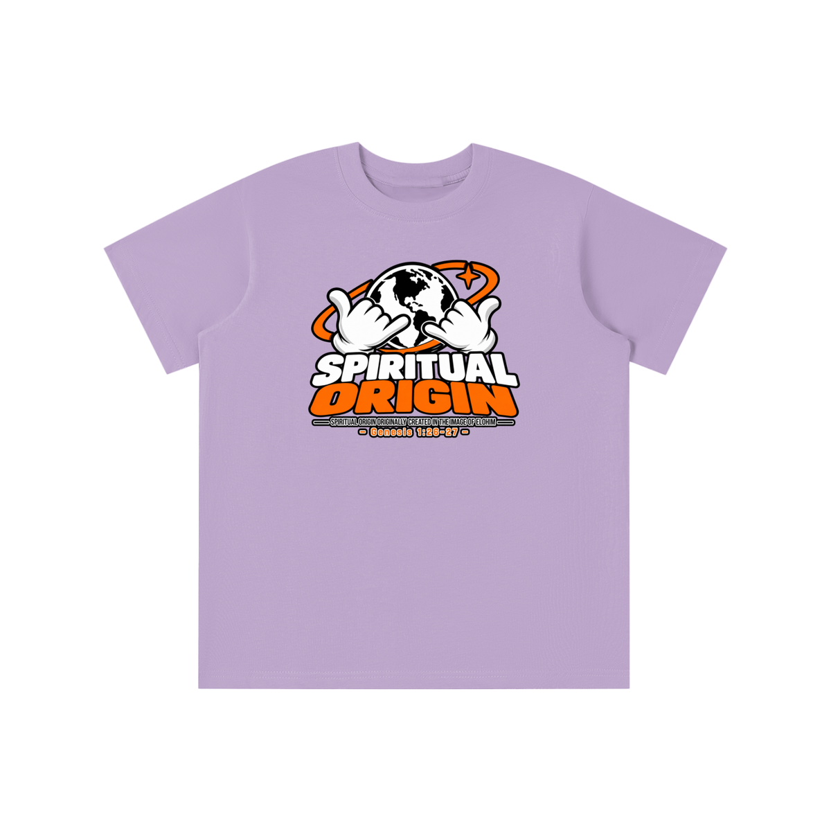 SPIRITUAL ORGIN SPIRITUAL ORGIN ORIGINALLY CREATED IN THE IMAGE OF ELOHIM - GENESIS 1:26-27 - youth T-shirt