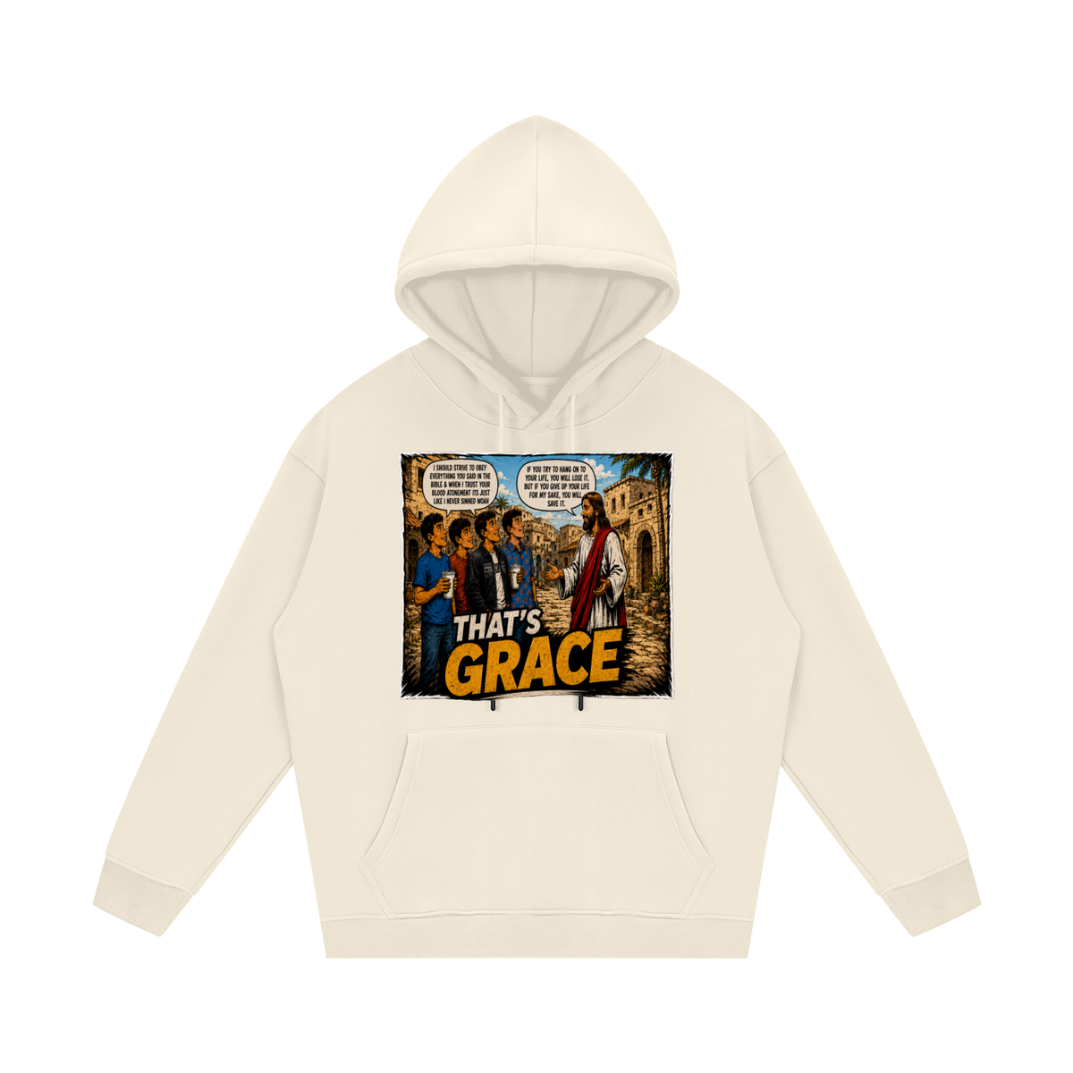Matthew 16:25 NLT Hoodie