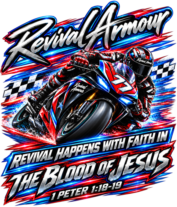REVIVAL ARMOUR REVIVAL HAPPENS WITH FAITH IN THE BLOOD OF JESUS 1 PETER 1:18-19 Hoodie