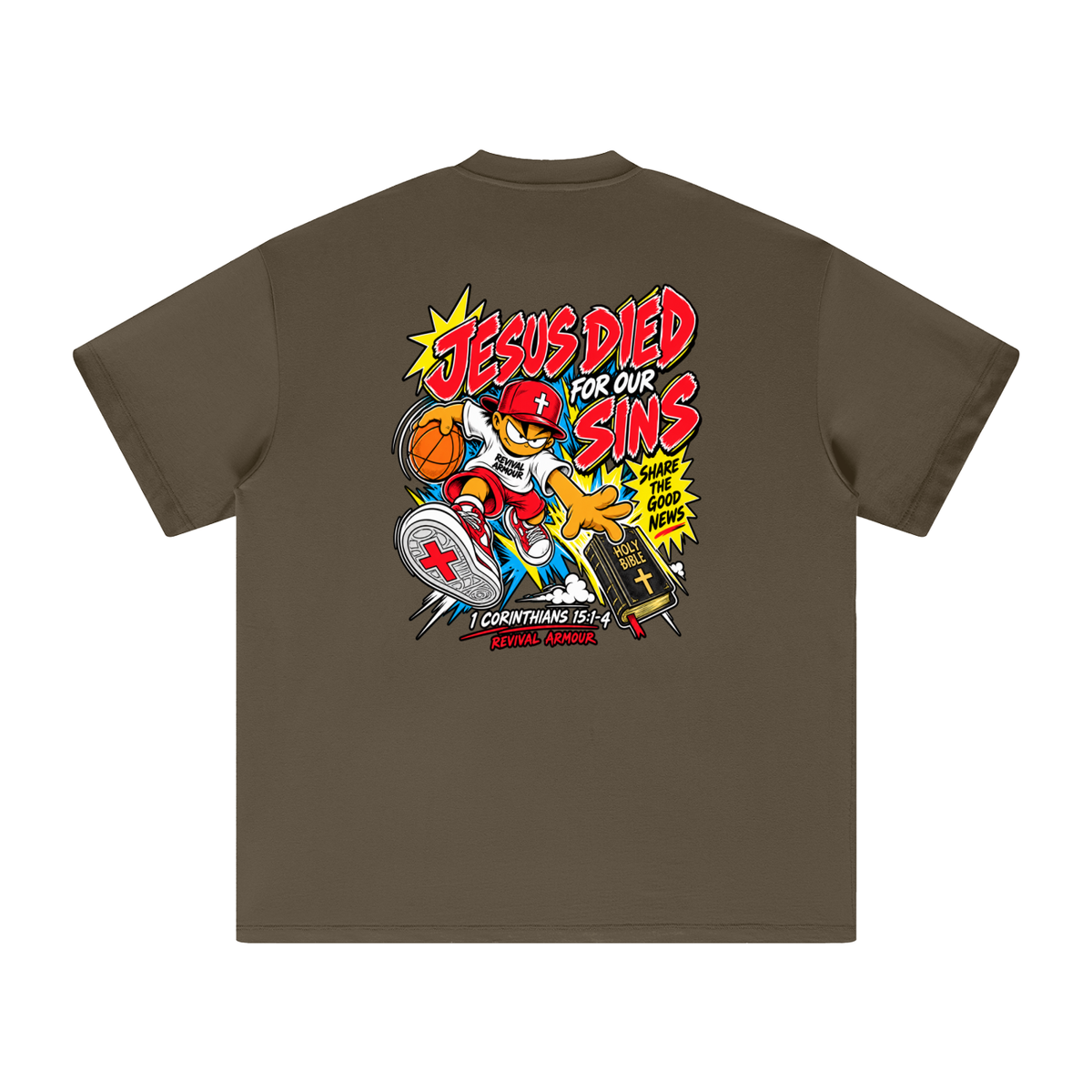 REVIVAL EST. 2026 ARMOUR JESUS DIED FOR OUR SINS T-Shirt