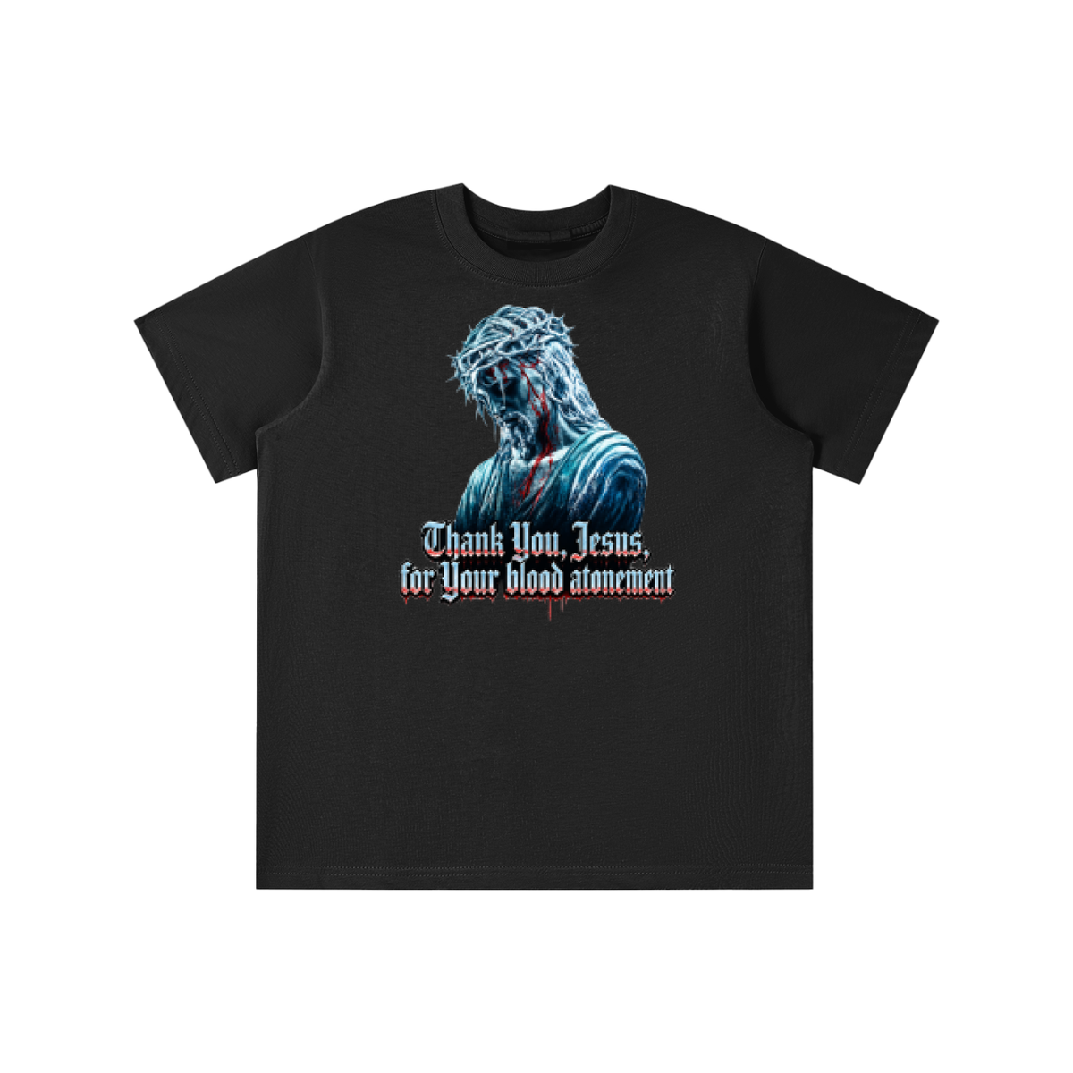 Thank you Jesus for your blood atonement youth T-shirt