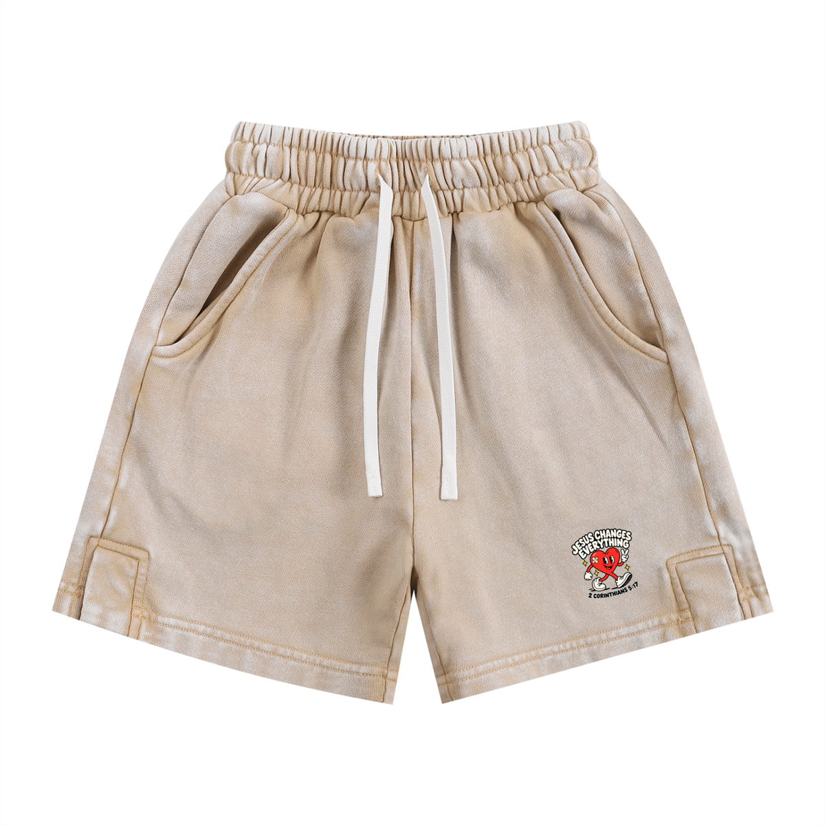 Jesus changes everything Kids' Shorts