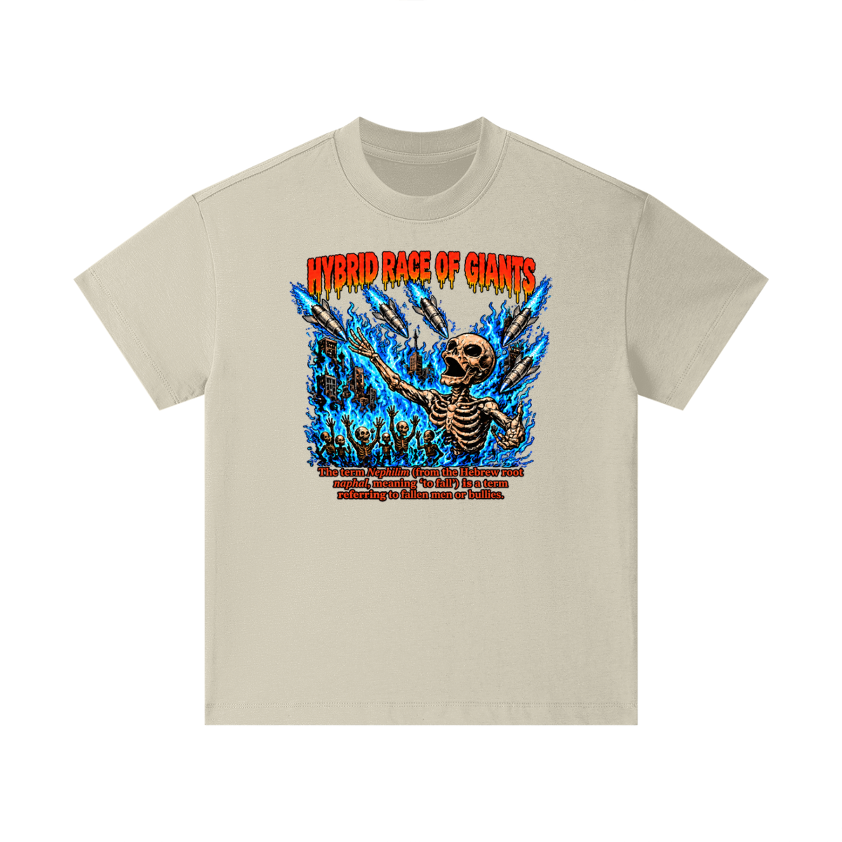 HYBRID RACE OF GIANTS the term nephilim (from the hebrew root naphal, meaning 'to fall') is a term referring to fallen men or bullies. Kids T-Shirt