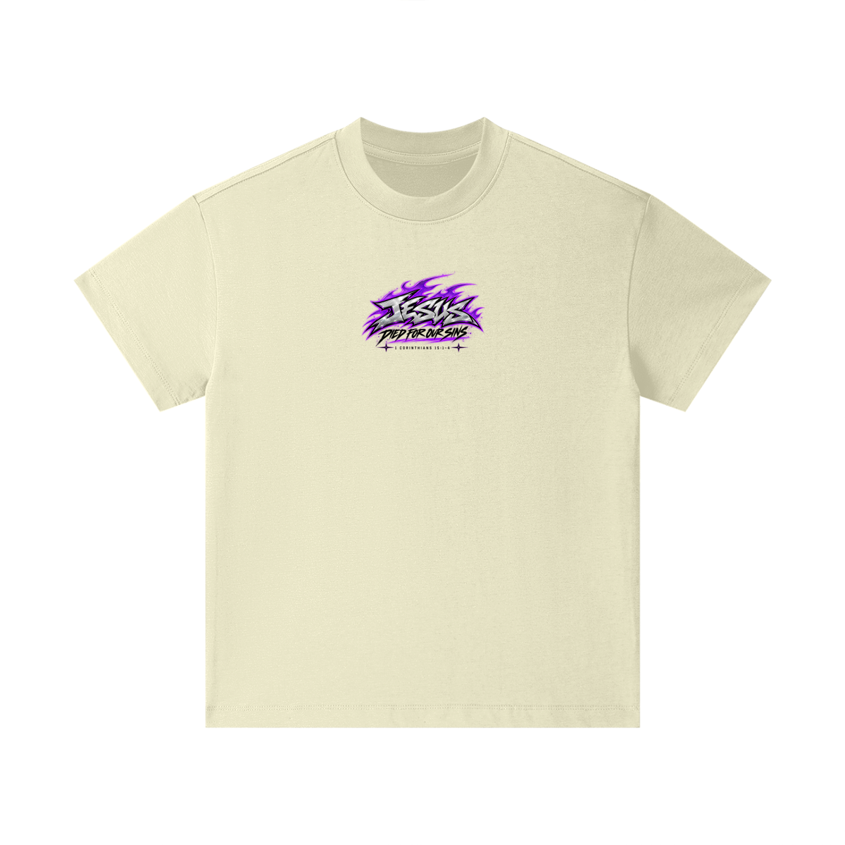 JESUS DIED FOR OUR SINS 1 CORINTHIANS 15:1-4 Kids T-Shirt
